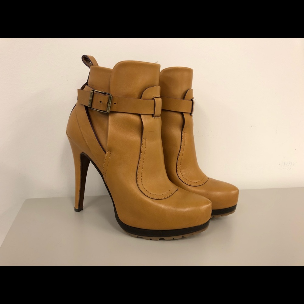 Etro tan/Brown booties sz 38